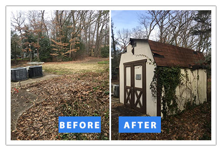 old shed removal NJ