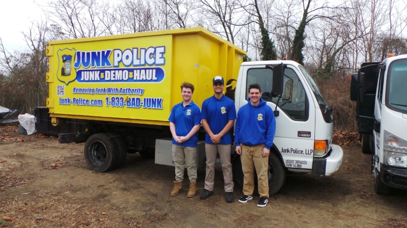 Junk Removal in Collingswood, NJ provided by Junk Police